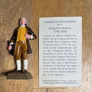 Vintage Marx Lipton Tea Joseph Frobisher Figurine